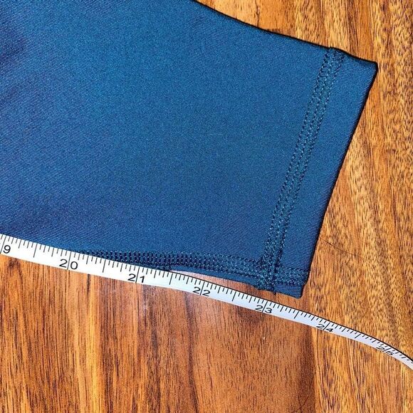Old Navy Teal Active Elevate Leggings With Mesh Details Women's Size S - Picture 7 of 8